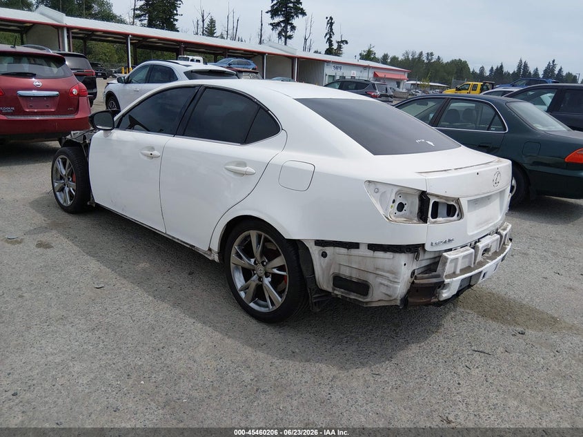 2006 Lexus Is 350 VIN JTHBE262765004717 IAAI salvage auction — NORMAL WEAR, Rebuilt-Non-Public (Washington), sold $400 on 2026-07-29 (photo 3)