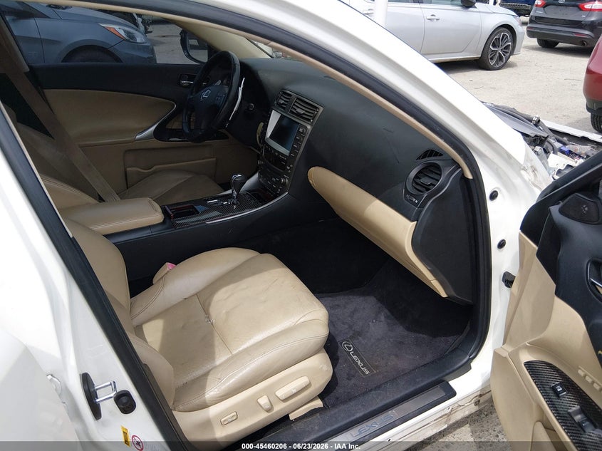 2006 Lexus Is 350 VIN JTHBE262765004717 IAAI salvage auction — NORMAL WEAR, Rebuilt-Non-Public (Washington), sold $400 on 2026-07-29 (photo 5)