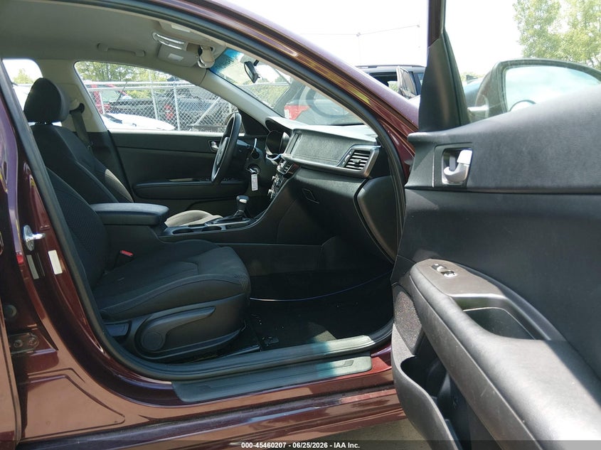 2018 Kia Optima VIN 5XXGT4L32JG258149 IAAI salvage auction — FRONT END, Salvage (Ohio), sold $0 on 2026-09-28 (photo 5)