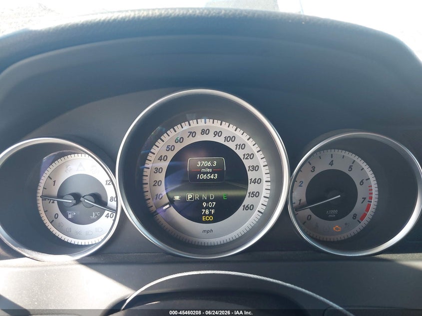 2013 Mercedes-benz C-klasse VIN WDDGF8AB7DR266733 IAAI salvage auction — FRONT END, Salvage (California), sold $1,100 on 2026-07-08 (photo 7)