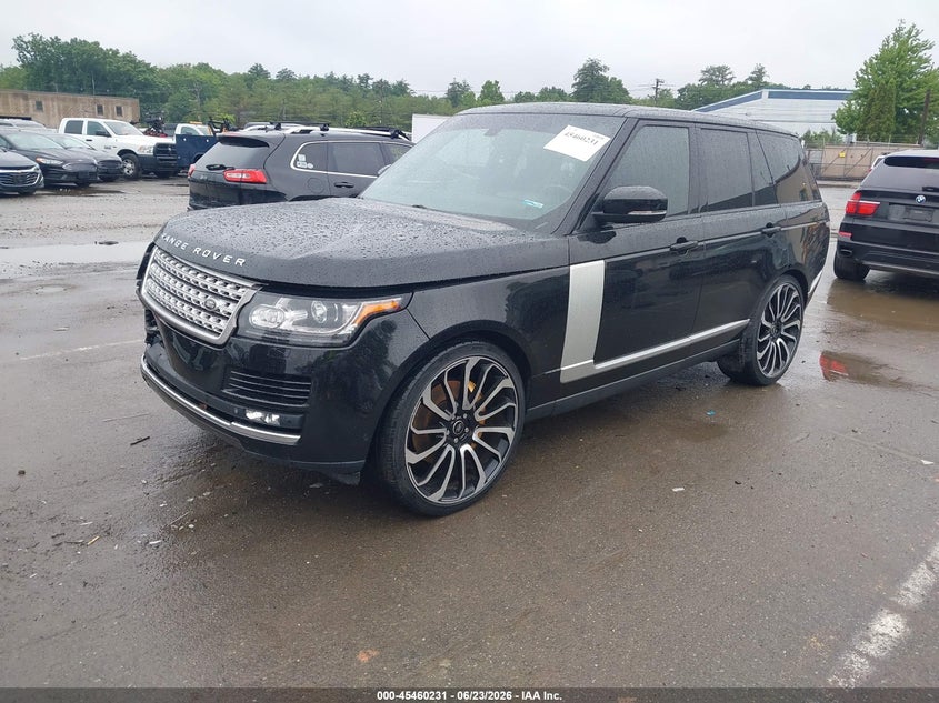 2013 Land rover RANGE ROVER VIN SALGS2DF8DA111004 IAAI salvage auction — RIGHT FRONT, Clear (Massachusetts), sold $2,150 on 2026-07-15 (photo 2)