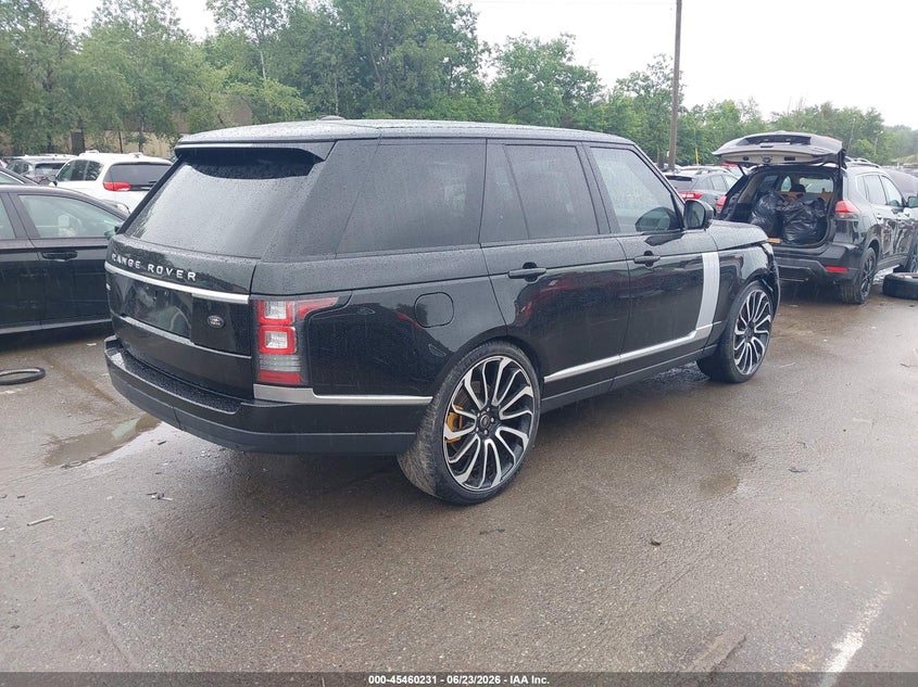 2013 Land rover RANGE ROVER VIN SALGS2DF8DA111004 IAAI salvage auction — RIGHT FRONT, Clear (Massachusetts), sold $2,150 on 2026-07-15 (photo 4)