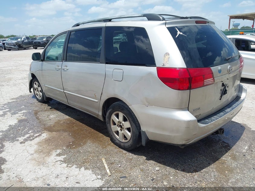 2004 Toyota Sienna VIN 5TDZA22C54S153757 IAAI salvage auction — NORMAL WEAR, Clear (Tennessee), sold $700 on 2026-07-29 (photo 3)