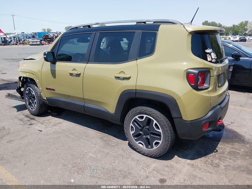 2015 Jeep Renegade VIN ZACCJBCT0FPB68887 IAAI salvage auction — FRONT END, Salvage Title, sold $1,250 on 2026-07-23 (photo 3)