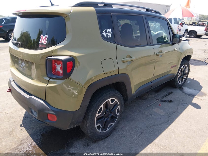 2015 Jeep Renegade VIN ZACCJBCT0FPB68887 IAAI salvage auction — FRONT END, Salvage Title, sold $1,250 on 2026-07-23 (photo 4)
