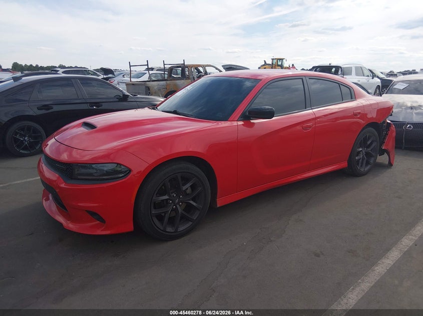 2021 Dodge Charger VIN 2C3CDXHGXMH581282 IAAI salvage auction — REAR END, Salvage (Virginia), sold $5,509 on 2026-09-01 (photo 2)