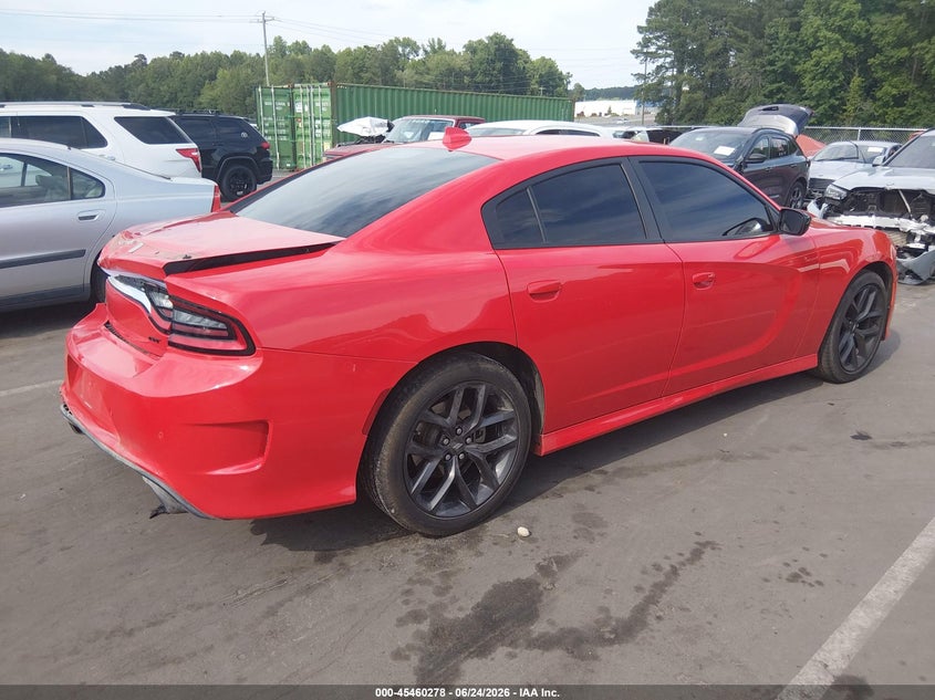 2021 Dodge Charger VIN 2C3CDXHGXMH581282 IAAI salvage auction — REAR END, Salvage (Virginia), sold $5,509 on 2026-09-01 (photo 4)
