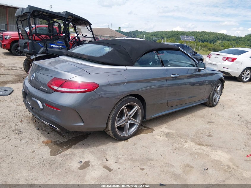 2018 Mercedes-benz C-klasse VIN WDDWK4KB1JF620144 IAAI salvage auction — FRONT END, Salvage (West Virginia), sold $7,350 on 2026-08-13 (photo 4)