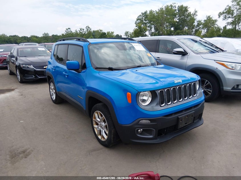 2015 Jeep Renegade VIN ZACCJABT1FPB37572 IAAI salvage auction — VANDALISM, Salvage (Ohio), sold $550 on 2026-07-15 (photo 1)
