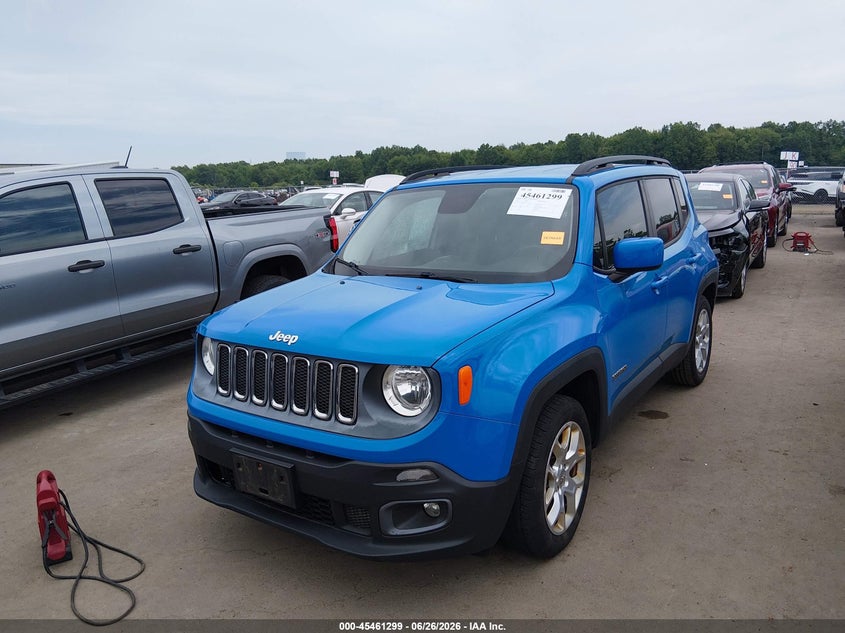 2015 Jeep Renegade VIN ZACCJABT1FPB37572 IAAI salvage auction — VANDALISM, Salvage (Ohio), sold $550 on 2026-07-15 (photo 2)