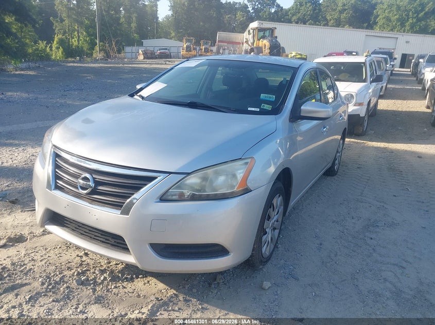 2014 Nissan Sentra VIN 3N1AB7AP4EY251977 IAAI salvage auction — NORMAL WEAR, Clear (Georgia), sold $375 on 2026-07-19 (photo 2)