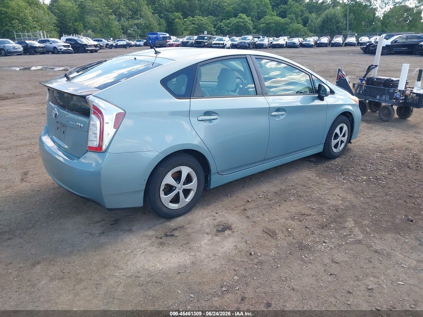 2013 Toyota Prius VIN JTDKN3DU9D1647182 IAAI salvage auction — FRONT END, Salvage (Idaho), sold $1,550 on 2026-07-15 (photo 4)
