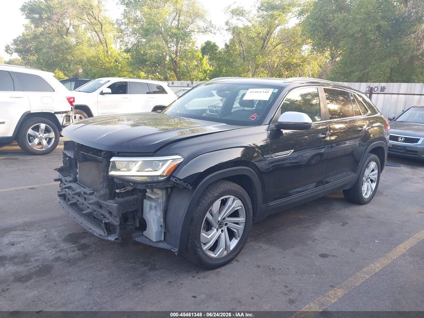 2020 Volkswagen Atlas cross sport VIN 1V2ME2CA8LC208101 IAAI salvage auction — FRONT END, Salvage (Utah), sold $4,000 on 2026-07-10 (photo 2)