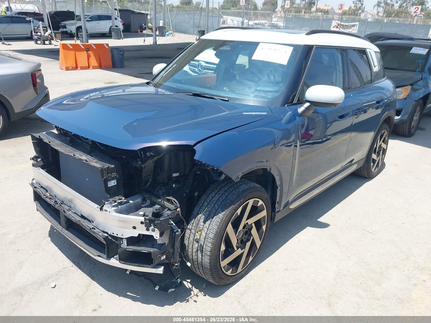 2025 Mini Countryman VIN WMZ23GA01S7T53347 IAAI salvage auction — FRONT END, Salvage Title, sold $13,875 on 2026-08-17 (photo 2)