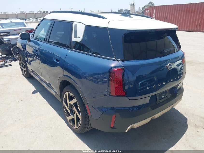 2025 Mini Countryman VIN WMZ23GA01S7T53347 IAAI salvage auction — FRONT END, Salvage Title, sold $13,875 on 2026-08-17 (photo 3)