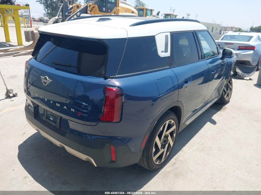 2025 Mini Countryman VIN WMZ23GA01S7T53347 IAAI salvage auction — FRONT END, Salvage Title, sold $13,875 on 2026-08-17 (photo 4)