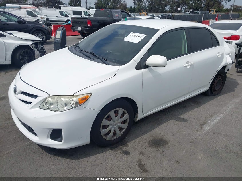 2011 Toyota Corolla VIN JTDBU4EE4B9148563 IAAI salvage auction — REAR END, Salvage (California), sold $1,425 on 2026-07-30 (photo 2)