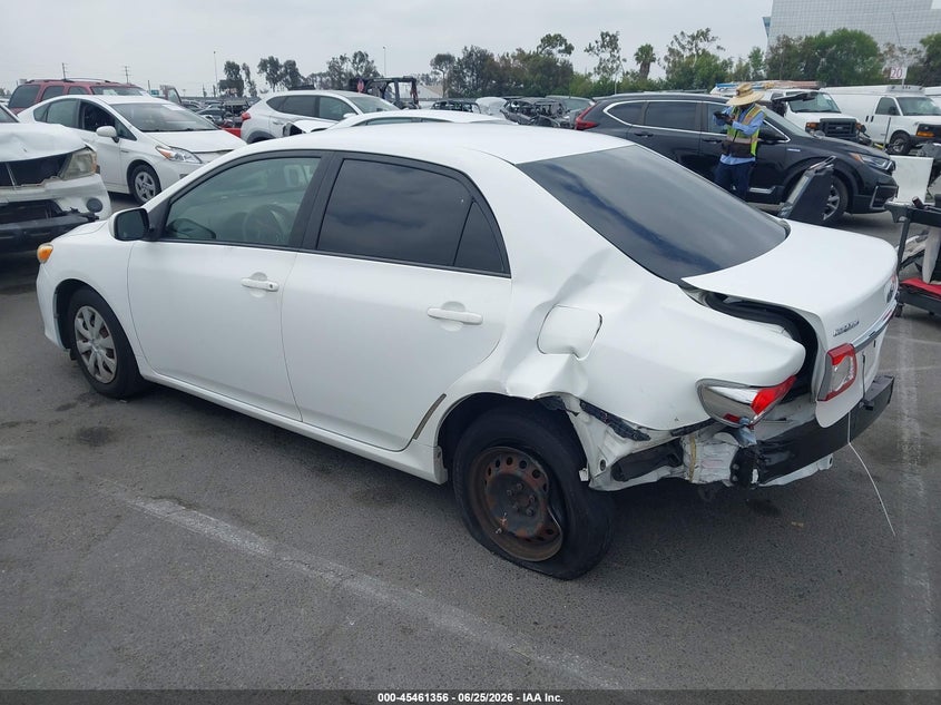 2011 Toyota Corolla VIN JTDBU4EE4B9148563 IAAI salvage auction — REAR END, Salvage (California), sold $1,425 on 2026-07-30 (photo 3)