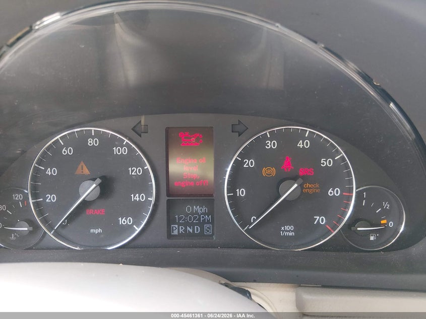 2005 Mercedes-benz C-klasse VIN WDBRF61J75F679154 IAAI salvage auction — FRONT END, Salvage (Kansas), sold $425 on 2026-08-21 (photo 7)