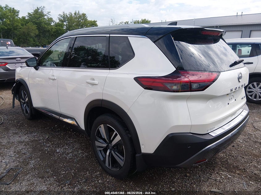 2022 Nissan Rogue VIN JN8BT3CB4NW334555 IAAI salvage auction — FRONT END, Salvage (Indiana), sold $8,600 on 2026-07-29 (photo 3)