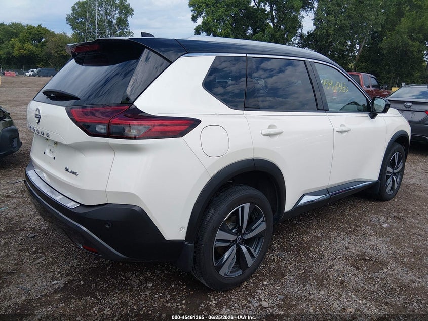 2022 Nissan Rogue VIN JN8BT3CB4NW334555 IAAI salvage auction — FRONT END, Salvage (Indiana), sold $8,600 on 2026-07-29 (photo 4)
