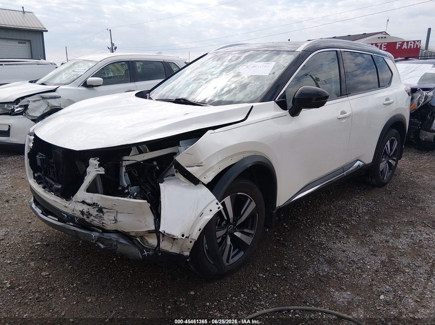 2022 Nissan Rogue VIN JN8BT3CB4NW334555 IAAI salvage auction — FRONT END, Salvage (Indiana), sold $8,600 on 2026-07-29 (photo 6)