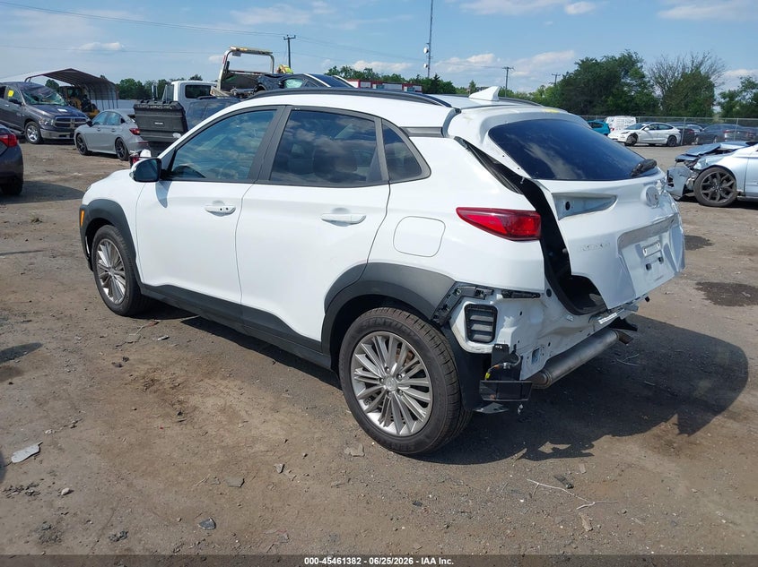 2020 Hyundai Kona VIN KM8K6CAA0LU521180 IAAI salvage auction — REAR END, Salvage (Virginia), sold $2,650 on 2026-07-15 (photo 3)