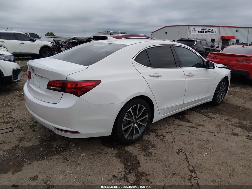 2015 Acura Tlx VIN 19UUB2F55FA018735 IAAI salvage auction — FRONT END, Clear (Arkansas), sold $3,850 on 2026-07-29 (photo 4)