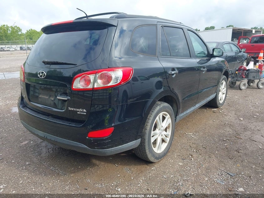 2011 Hyundai Santa fe VIN 5XYZK4AG4BG011228 IAAI salvage auction — NORMAL WEAR, Clear (Tennessee), sold $875 on 2026-07-29 (photo 4)
