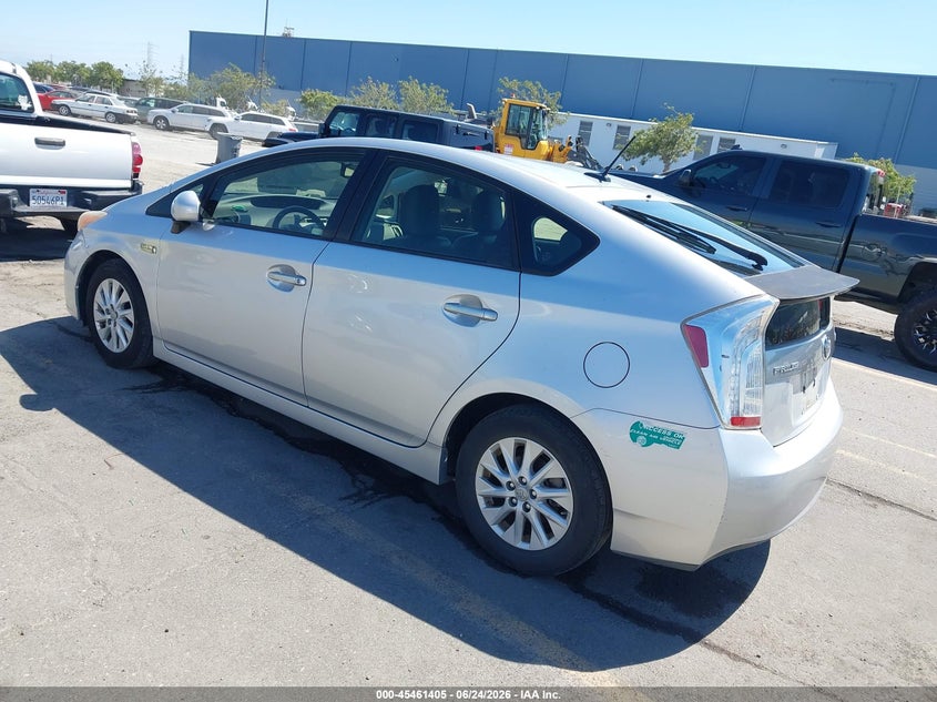 2012 Toyota Prius VIN JTDKN3DP5C3010948 IAAI salvage auction — LEFT FRONT, Salvage (California), sold $6,150 on 2026-07-13 (photo 3)
