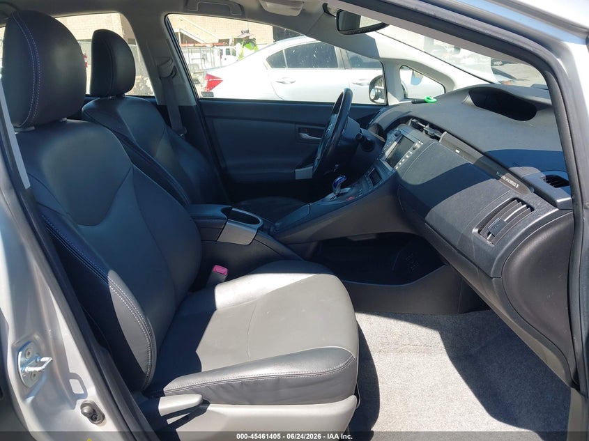 2012 Toyota Prius VIN JTDKN3DP5C3010948 IAAI salvage auction — LEFT FRONT, Salvage (California), sold $6,150 on 2026-07-13 (photo 5)