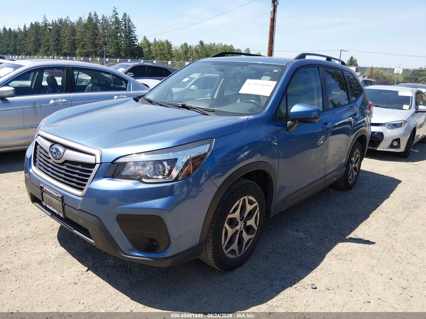 2019 Subaru Forester VIN JF2SKAGC9KH524679 IAAI salvage auction — NORMAL WEAR, Clear (Washington), sold $7,300 on 2026-07-08 (photo 2)