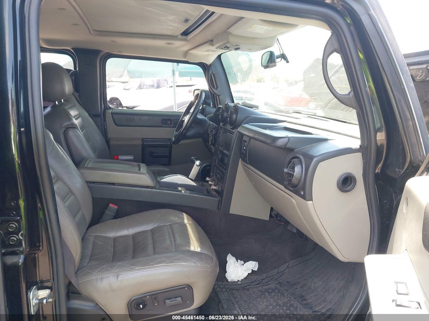 2006 Hummer H2 VIN 5GRGN22U16H118045 IAAI salvage auction — LEFT FRONT, Salvage Certificate (California), sold $6,225 on 2026-07-17 (photo 5)