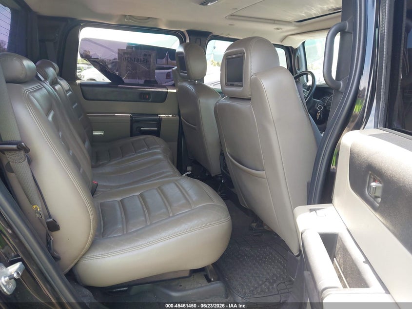 2006 Hummer H2 VIN 5GRGN22U16H118045 IAAI salvage auction — LEFT FRONT, Salvage Certificate (California), sold $6,225 on 2026-07-17 (photo 8)
