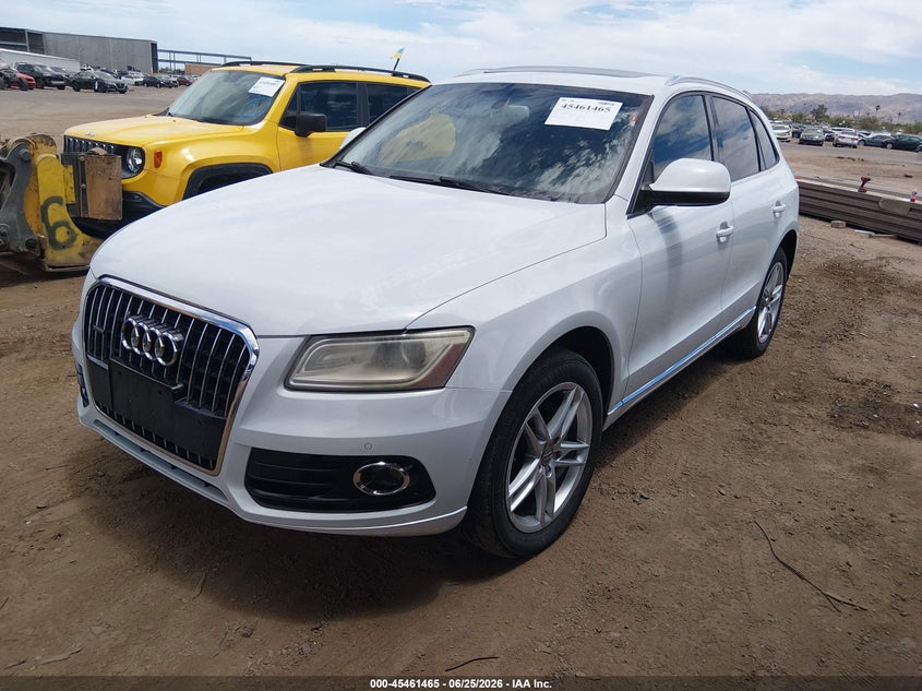 2013 Audi Q5 VIN WA1LFAFP5DA027016 IAAI salvage auction — NORMAL WEAR, Clear-Dealer Only (Montana), sold $550 on 2026-07-28 (photo 2)