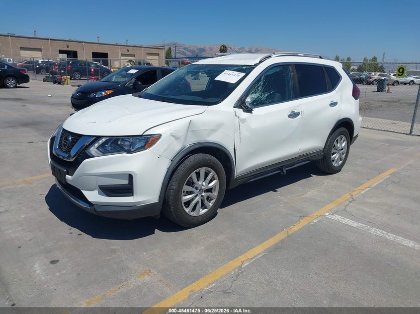 2018 Nissan Rogue VIN KNMAT2MT4JP591597 IAAI salvage auction — FRONT END, Salvage Title, sold $825 on 2026-07-29 (photo 2)