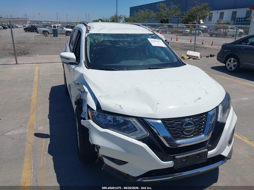 2018 Nissan Rogue VIN KNMAT2MT4JP591597 IAAI salvage auction — FRONT END, Salvage Title, sold $825 on 2026-07-29 (photo 6)
