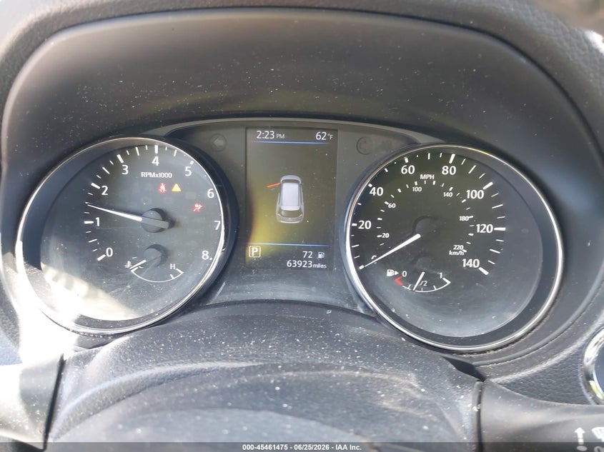 2018 Nissan Rogue VIN KNMAT2MT4JP591597 IAAI salvage auction — FRONT END, Salvage Title, sold $825 on 2026-07-29 (photo 7)