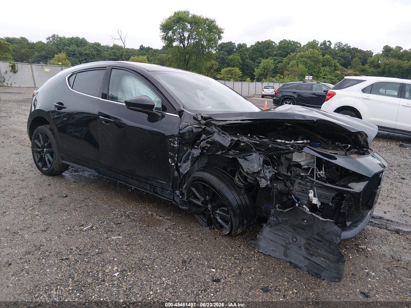 2022 Mazda VIN JM1BPAML9N1514722 IAAI salvage auction — RIGHT FRONT, Salvage Title, sold $1,250 on 2026-07-28 (photo 1)