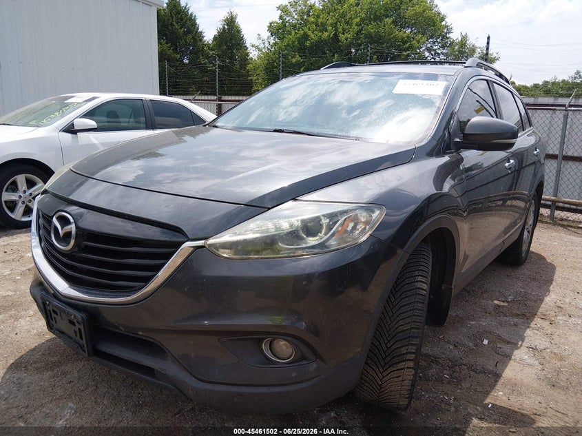 2015 Mazda Cx-9 VIN JM3TB3DA7F0469453 IAAI salvage auction — NORMAL WEAR, Clear - Public Restricted (Oklahoma), sold $875 on 2026-07-29 (photo 2)