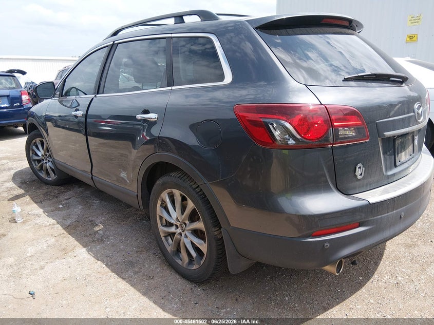 2015 Mazda Cx-9 VIN JM3TB3DA7F0469453 IAAI salvage auction — NORMAL WEAR, Clear - Public Restricted (Oklahoma), sold $875 on 2026-07-29 (photo 3)