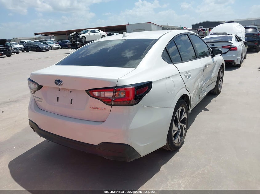 2025 Subaru LEGACY VIN 4S3BWAC60S3026743 IAAI salvage auction — RIGHT SIDE, Salvage Title, sold $8,875 on 2026-09-10 (photo 4)