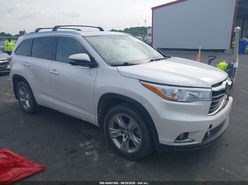 2015 Toyota Highlander VIN 5TDDKRFH1FS198073 — IAAI salvage auction photo