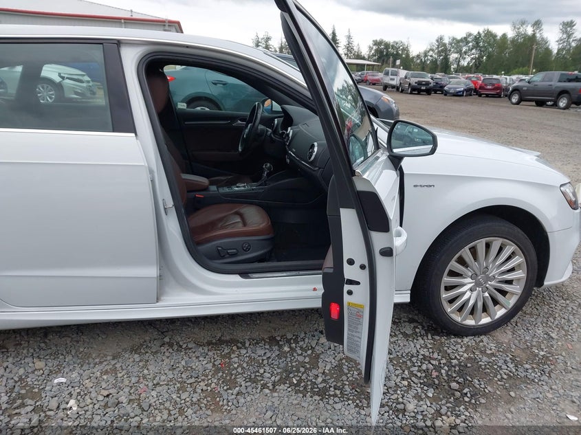 2017 Audi A3 VIN WAUTPBFF0HA058080 IAAI salvage auction — LEFT REAR, Bill Of Sale (Washington), sold $2,850 on 2026-07-22 (photo 5)