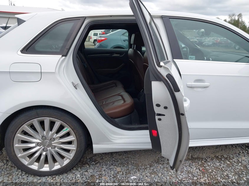 2017 Audi A3 VIN WAUTPBFF0HA058080 IAAI salvage auction — LEFT REAR, Bill Of Sale (Washington), sold $2,850 on 2026-07-22 (photo 8)