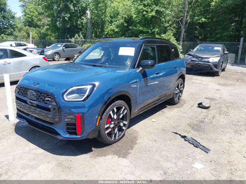 2026 Mini Countryman VIN WMZ33GA02T7U77682 IAAI salvage auction — SIDE, Salvage - Greater Than 75% (Maryland), sold $17,600 on 2026-07-09 (photo 2)