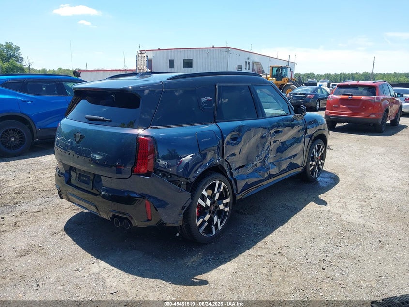 2026 Mini Countryman VIN WMZ33GA02T7U77682 IAAI salvage auction — SIDE, Salvage - Greater Than 75% (Maryland), sold $17,600 on 2026-07-09 (photo 4)