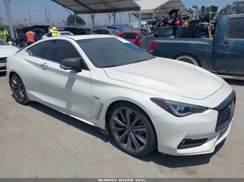 2020 Infiniti Q60 VIN JN1FV7EK7LM400037 — IAAI salvage auction photo