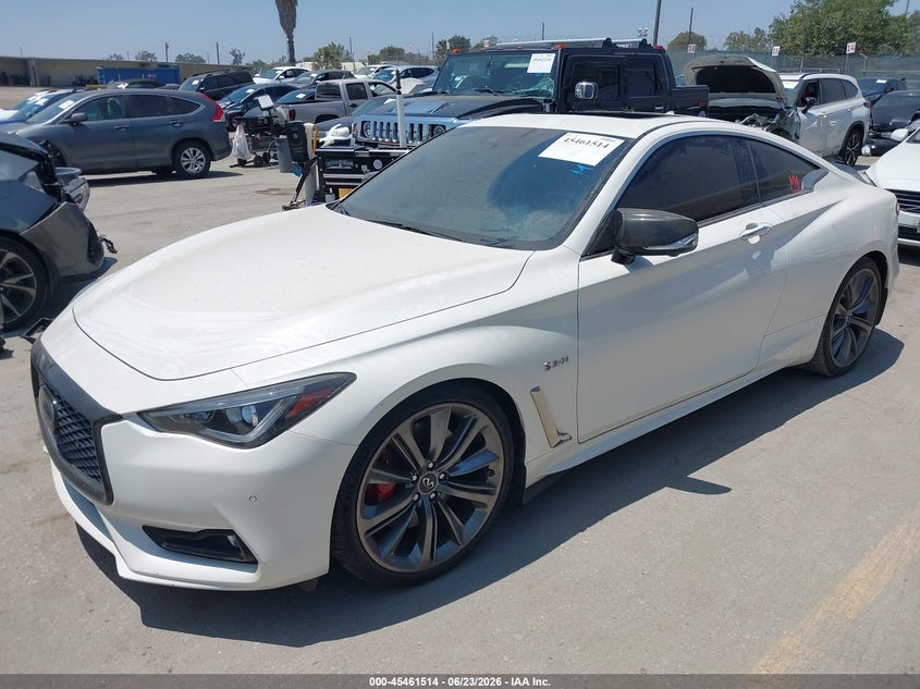 2020 Infiniti Q60 VIN JN1FV7EK7LM400037 IAAI salvage auction — THEFT, Salvage Title, sold $12,600 on 2026-08-05 (photo 2)
