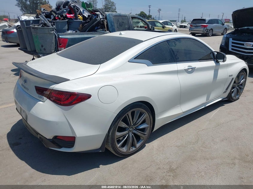 2020 Infiniti Q60 VIN JN1FV7EK7LM400037 IAAI salvage auction — THEFT, Salvage Title, sold $12,600 on 2026-08-05 (photo 4)